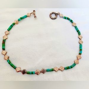 Boho Hippie lovebeads choker
